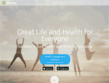 Tablet Screenshot of dacadoo.com